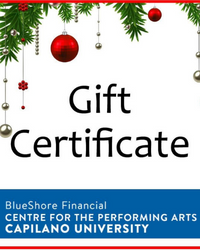 poster for Gift Certificate